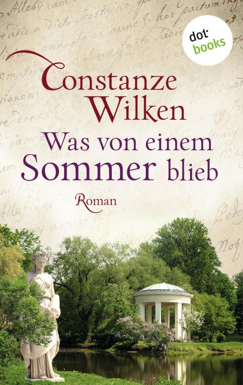 Cover of the book Was von einem Sommer blieb by Constanze Wilken, dotbooks GmbH