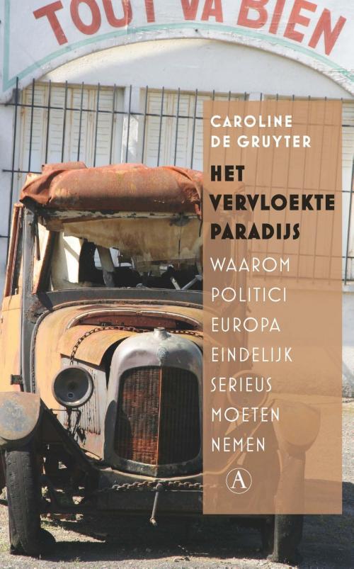 Cover of the book Het vervloekte paradijs by Caroline de Gruyter, Singel Uitgeverijen