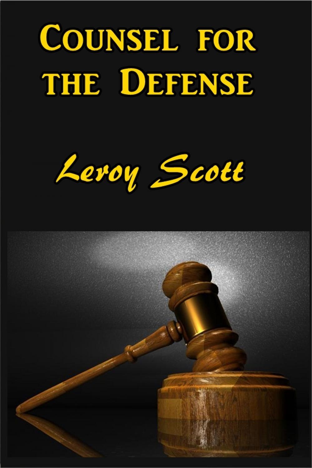 Big bigCover of Counsel for the Defense