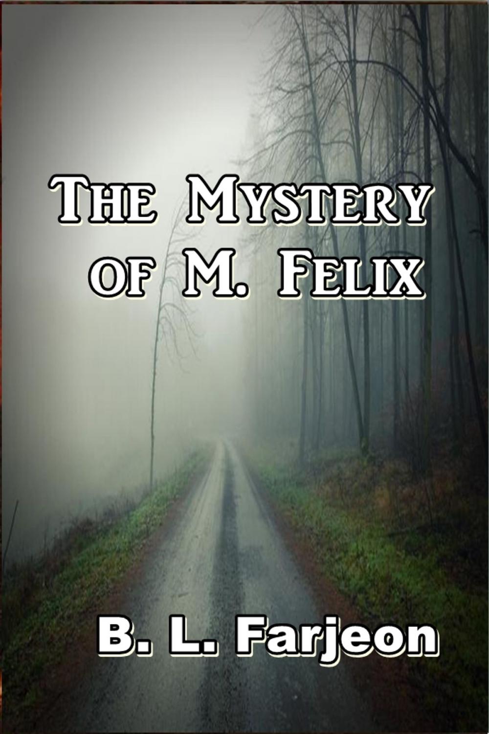 Big bigCover of The Mystery Of M. Felix