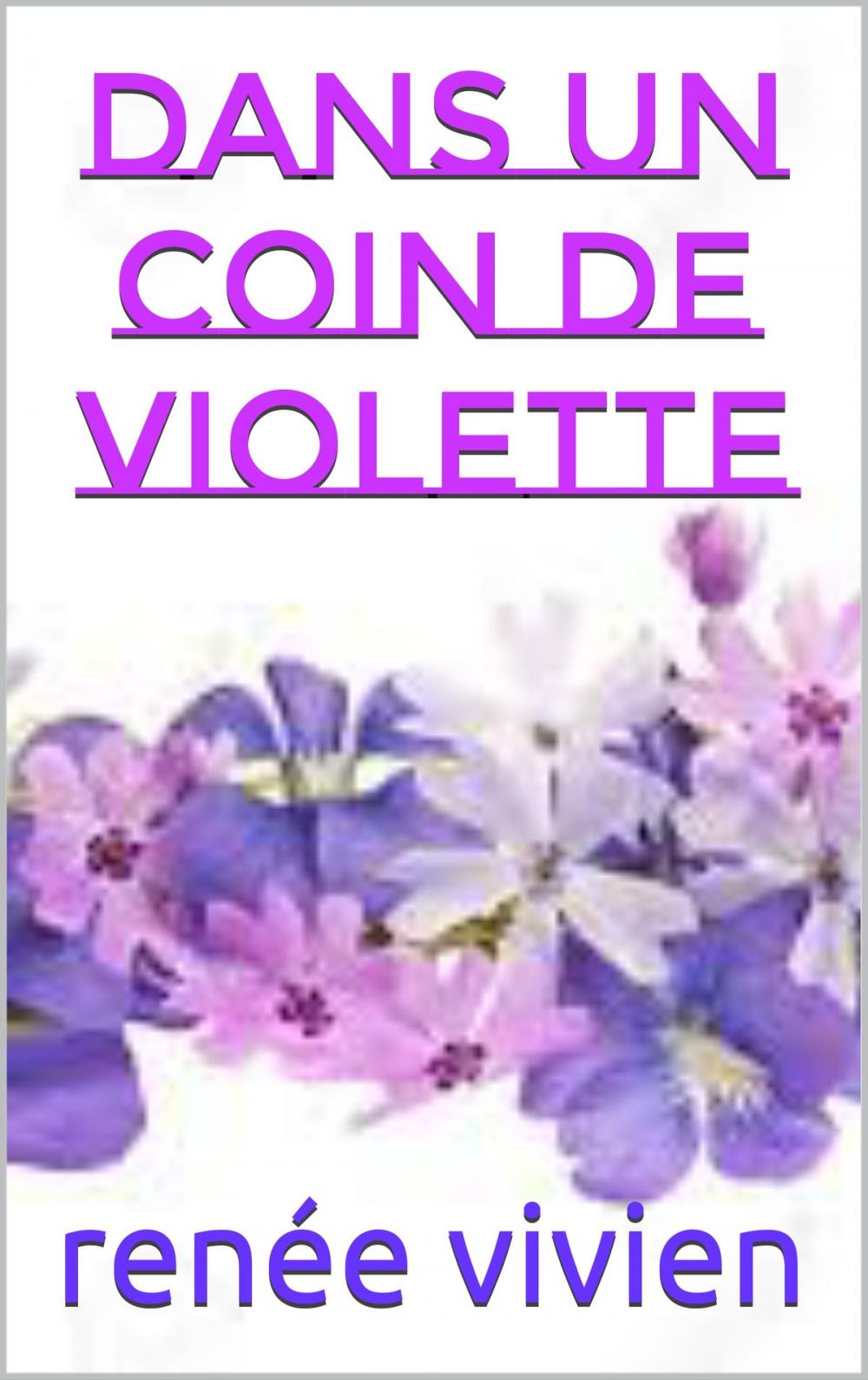 Big bigCover of dans un coin de violette