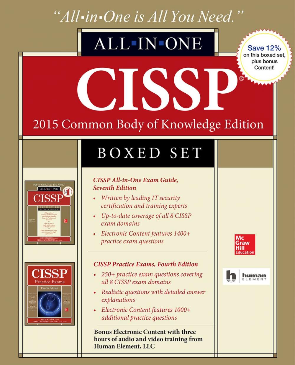 Big bigCover of CISSP Boxed Set 2015 Common Body of Knowledge Edition