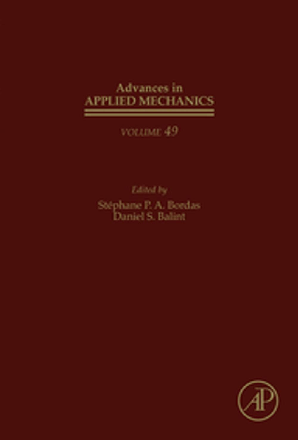 Big bigCover of Advances in Applied Mechanics