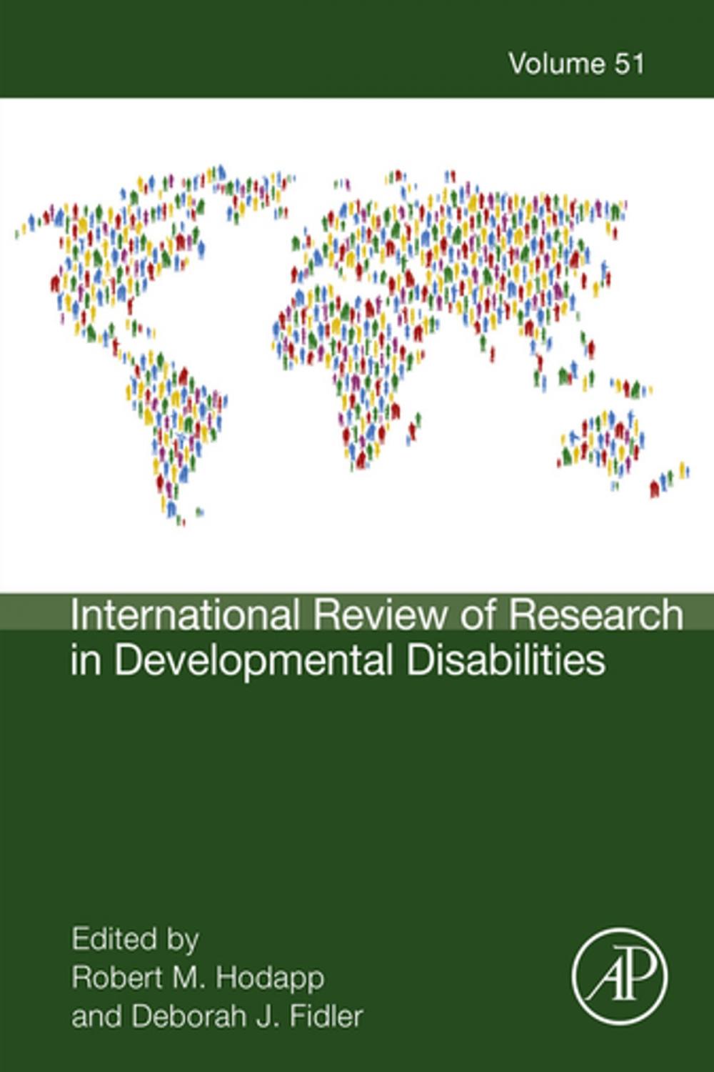 Big bigCover of International Review of Research in Developmental Disabilities