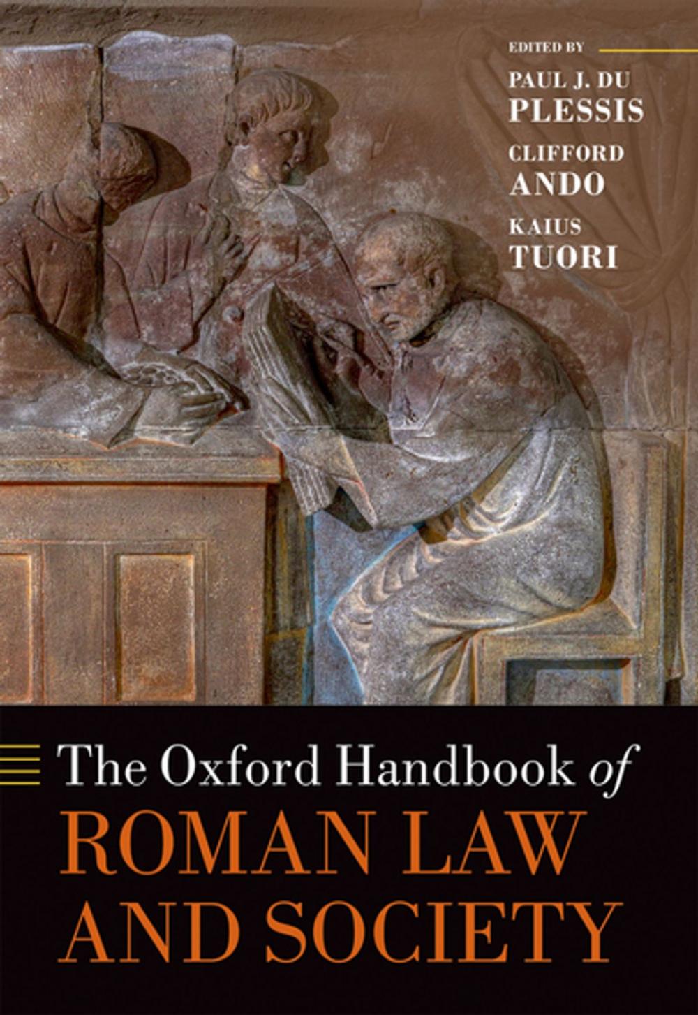 Big bigCover of The Oxford Handbook of Roman Law and Society