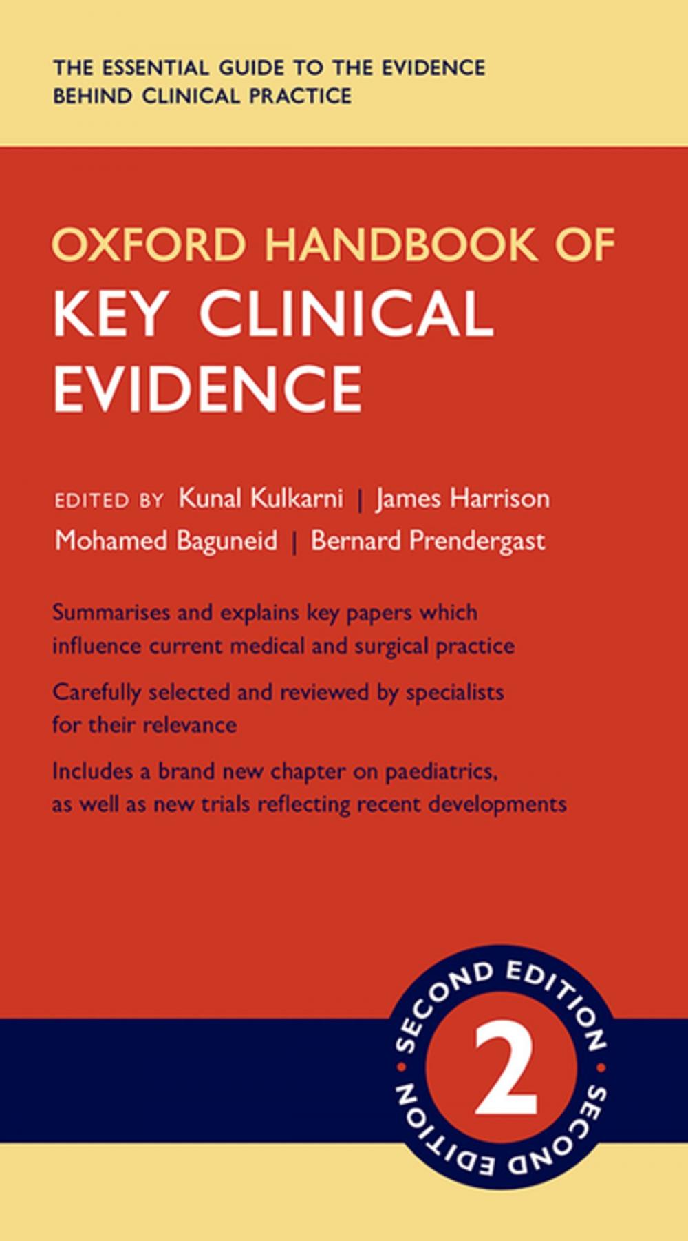 Big bigCover of Oxford Handbook of Key Clinical Evidence