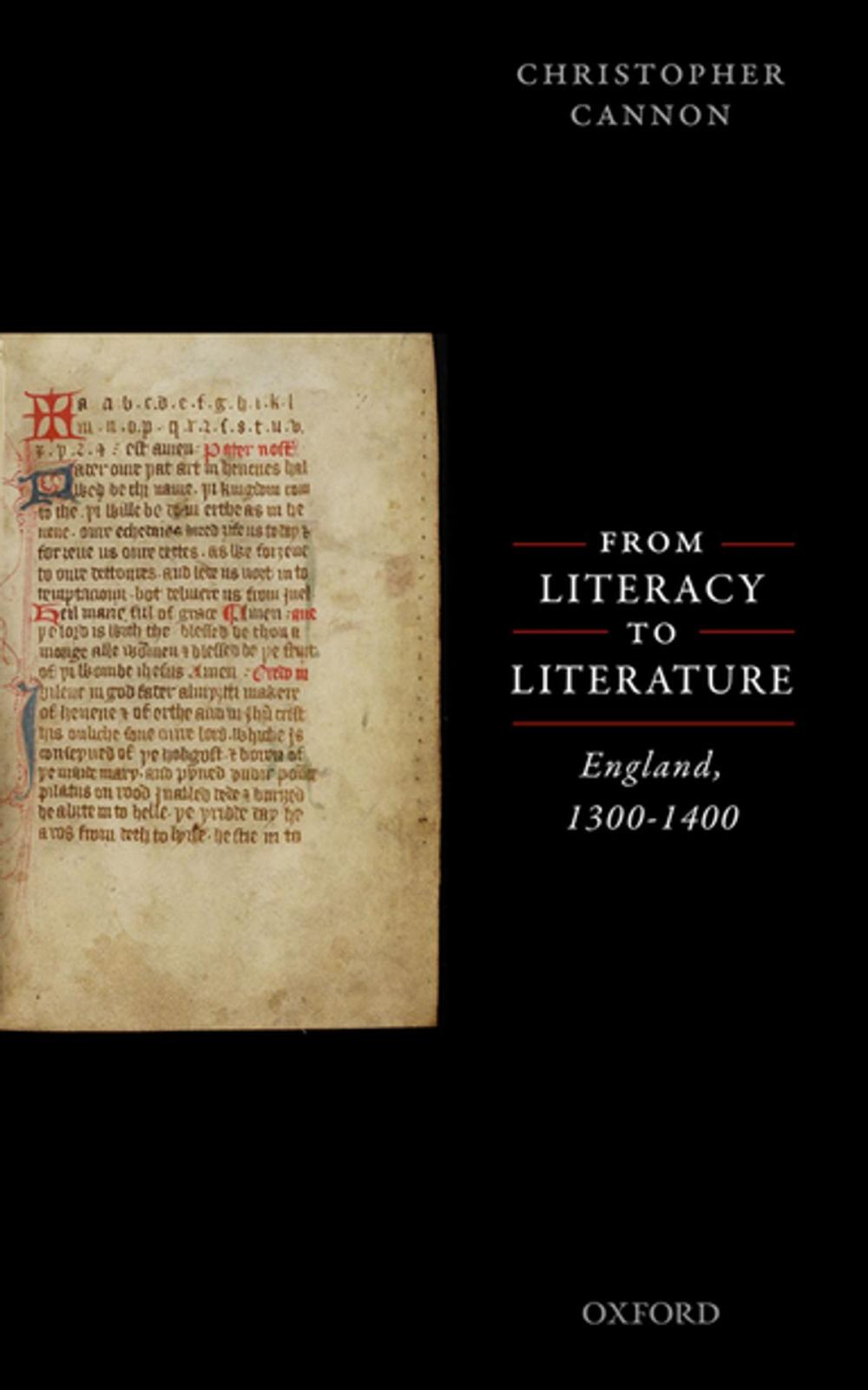 Big bigCover of From Literacy to Literature: England, 1300-1400