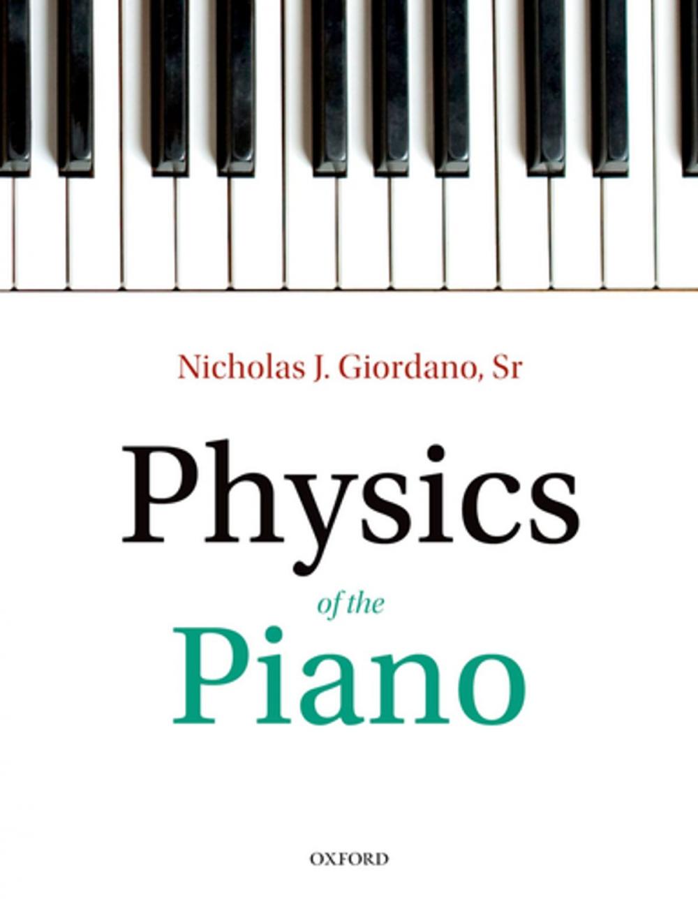 Big bigCover of Physics of the Piano