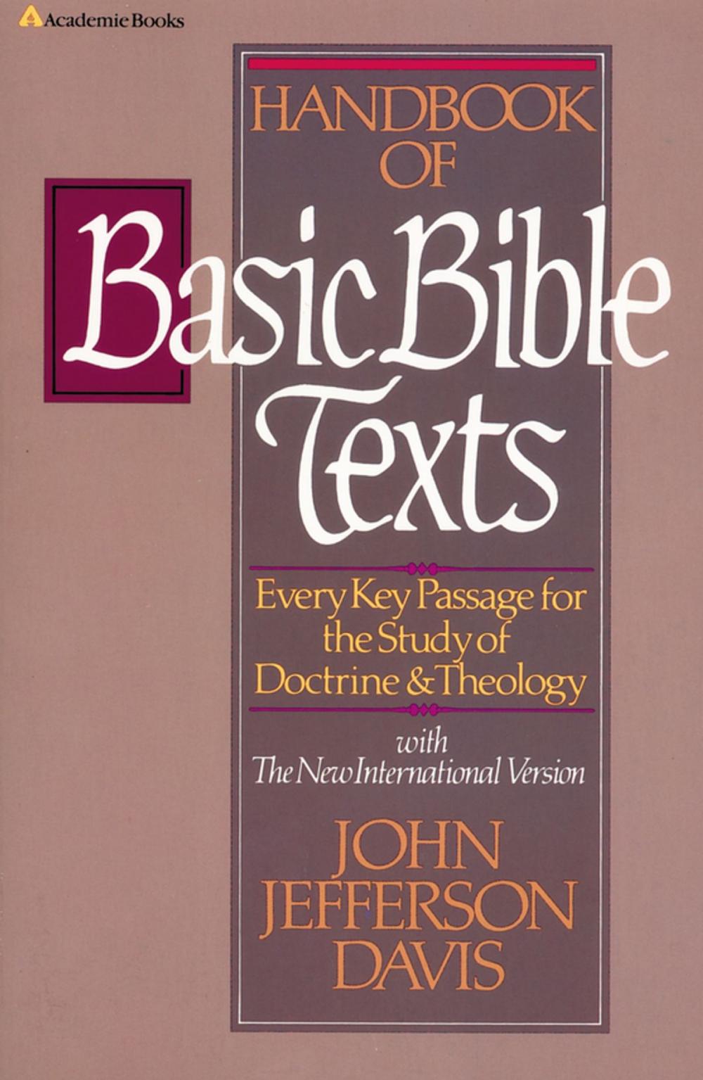 Big bigCover of Handbook of Basic Bible Texts