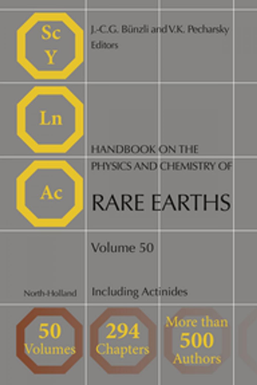 Big bigCover of Handbook on the Physics and Chemistry of Rare Earths