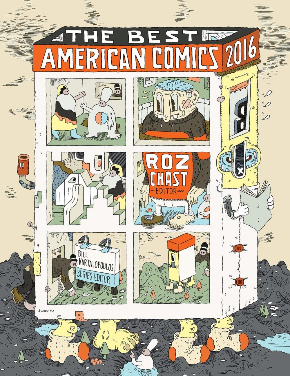 Big bigCover of The Best American Comics 2016