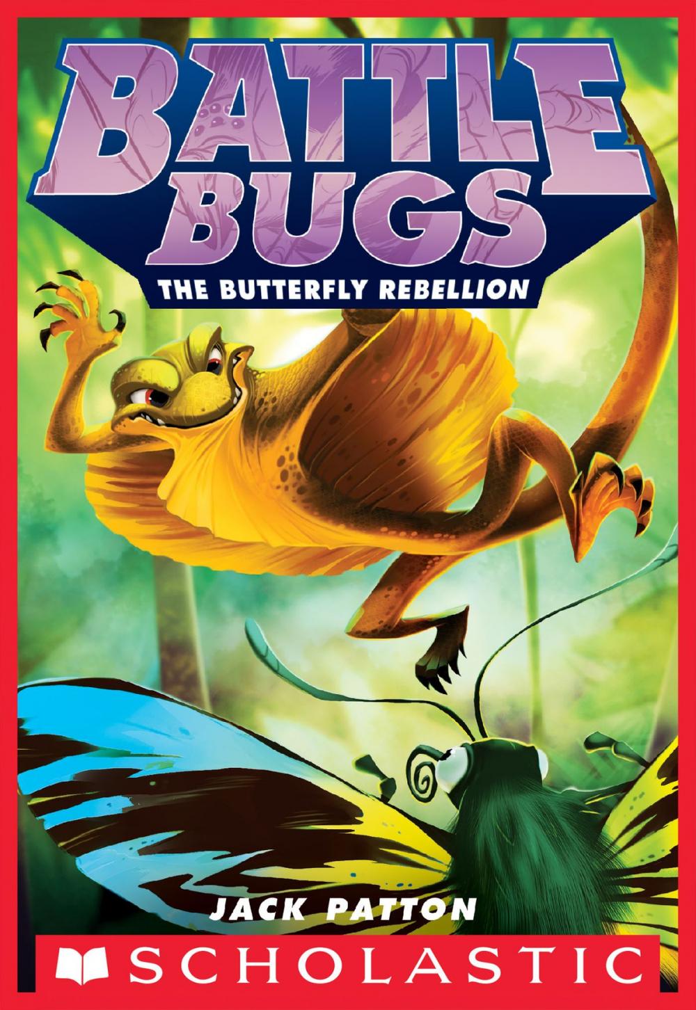 Big bigCover of The Butterfly Rebellion (Battle Bugs #9)