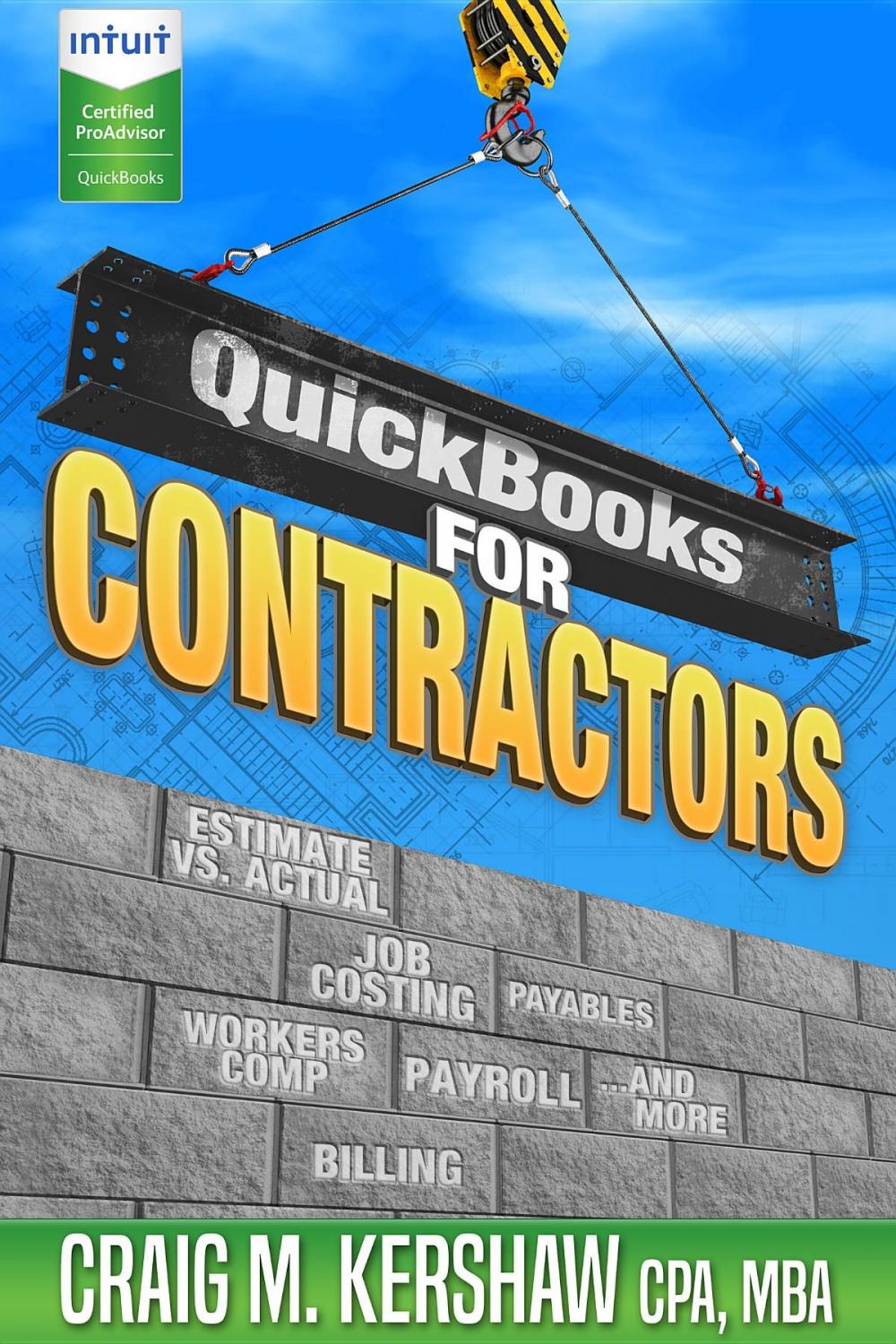 Big bigCover of QuickBooks for Contractors