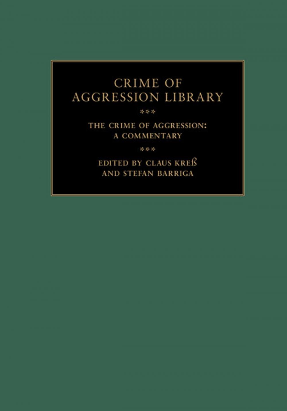 Big bigCover of The Crime of Aggression