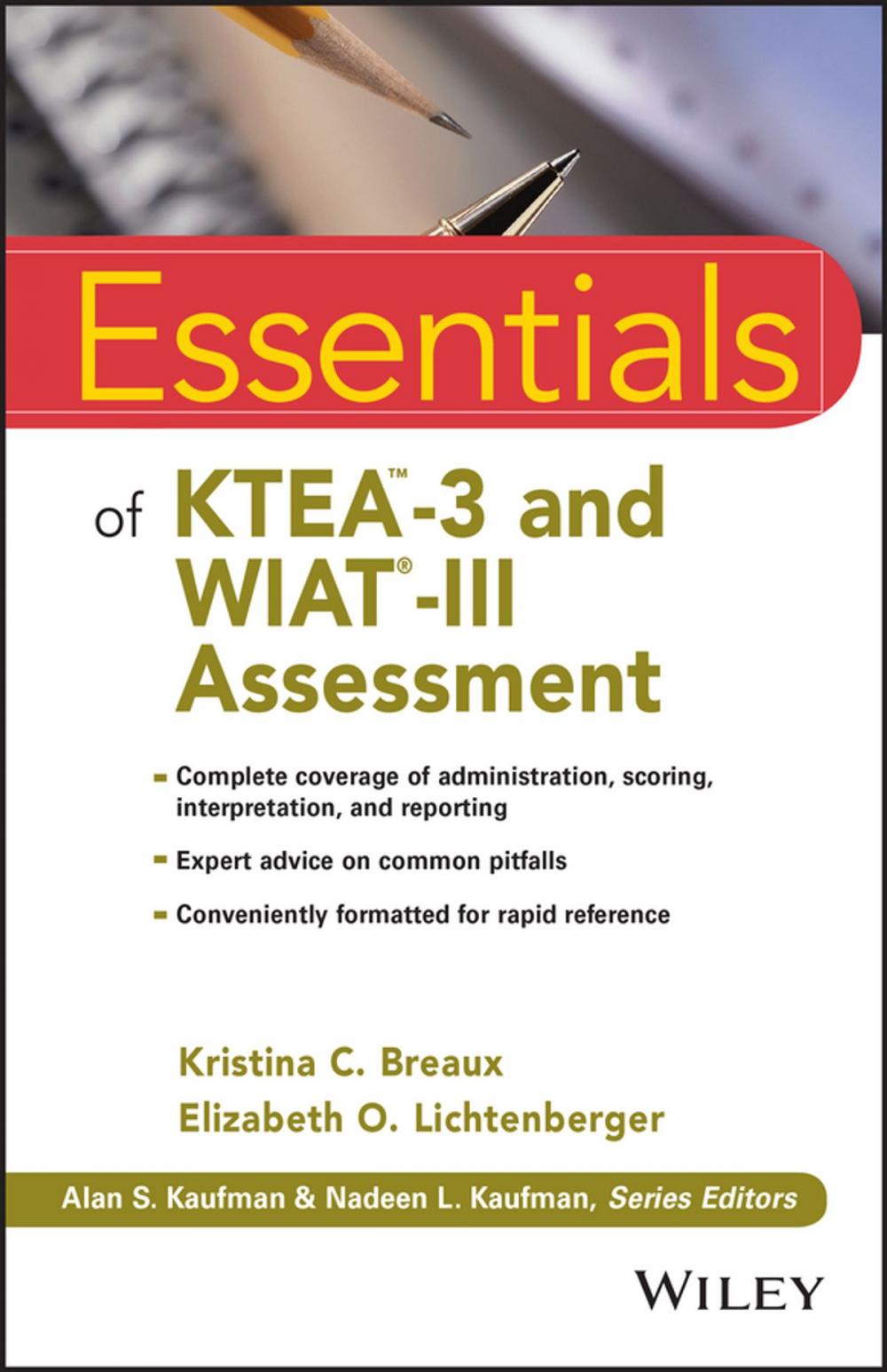 Big bigCover of Essentials of KTEA-3 and WIAT-III Assessment