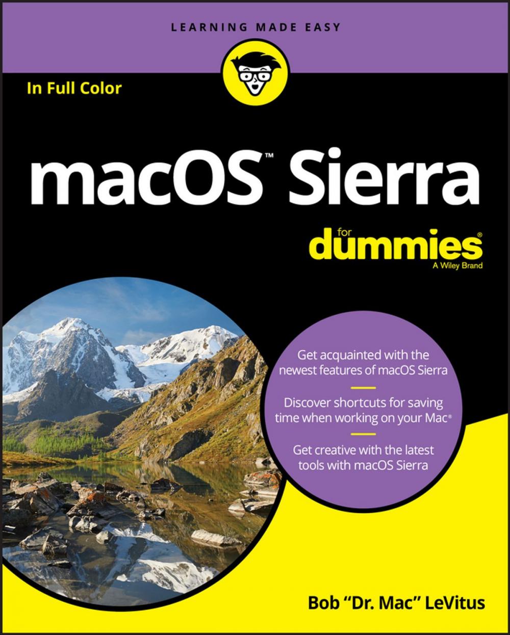 Big bigCover of macOS Sierra For Dummies