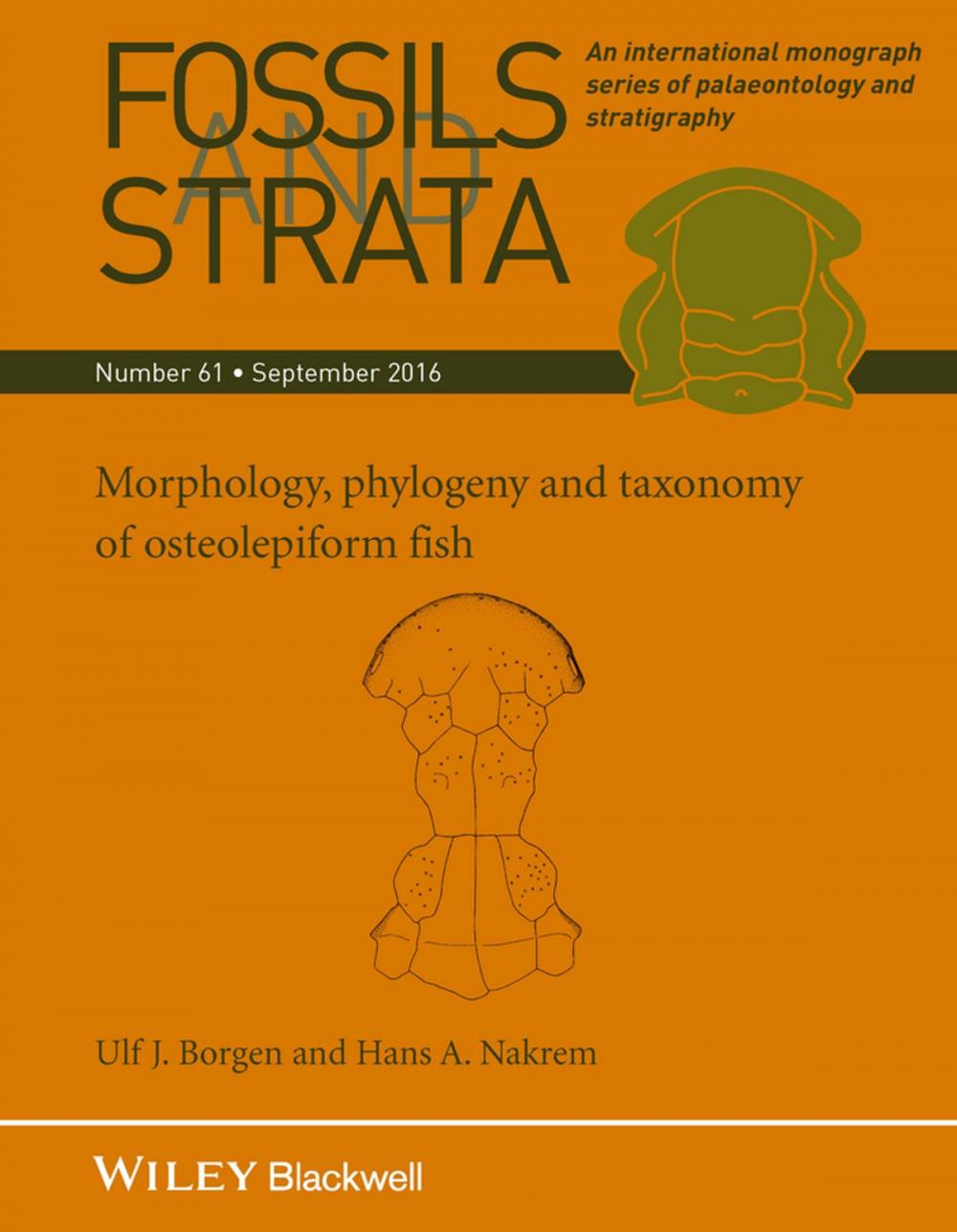 Big bigCover of Morphology, Phylogeny and Taxonomy of Osteolepiform Fish