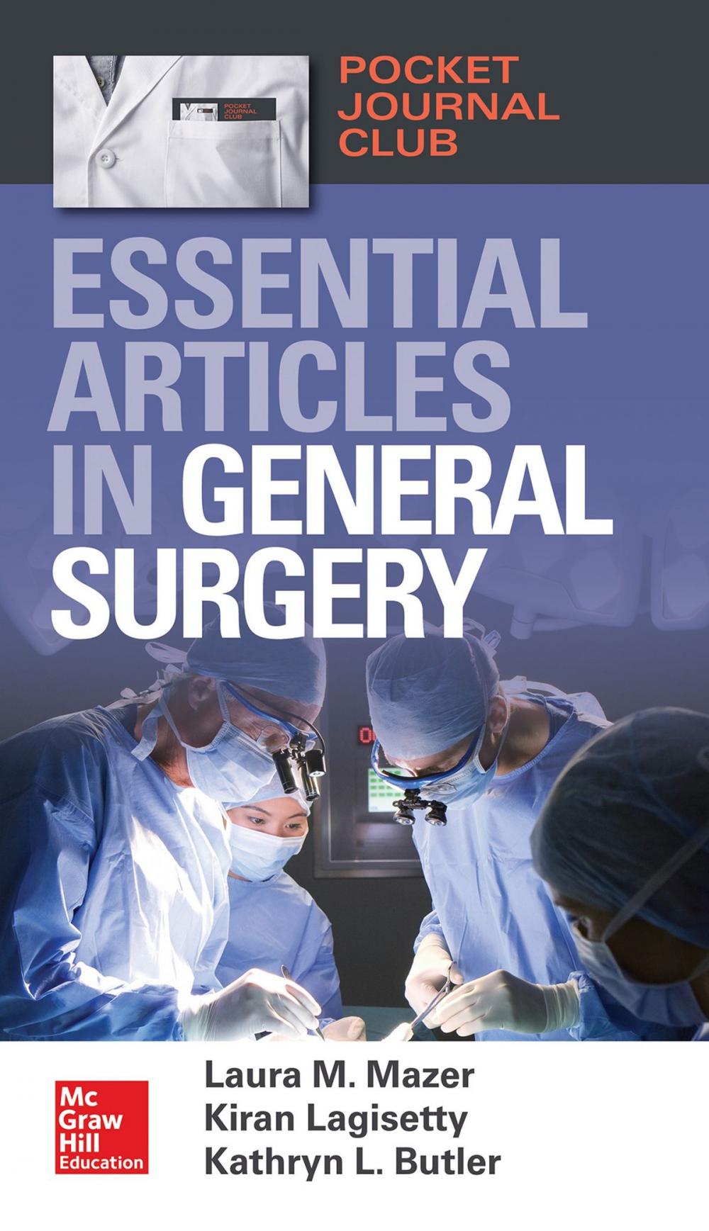 Big bigCover of Pocket Journal Club: Essential Articles in General Surgery