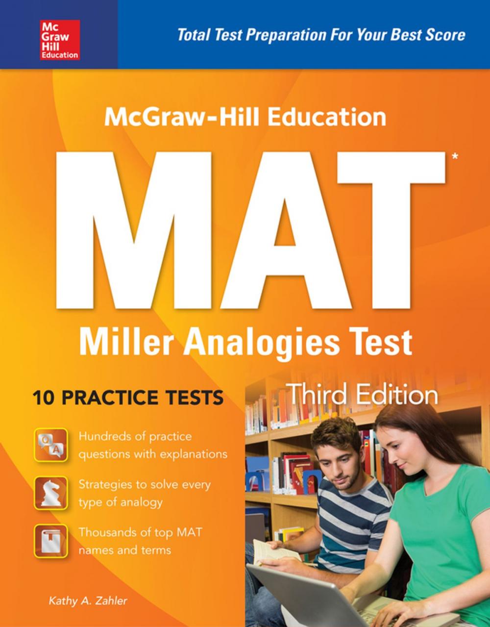 Big bigCover of McGraw-Hill Education MAT Miller Analogies Test, Third Edition