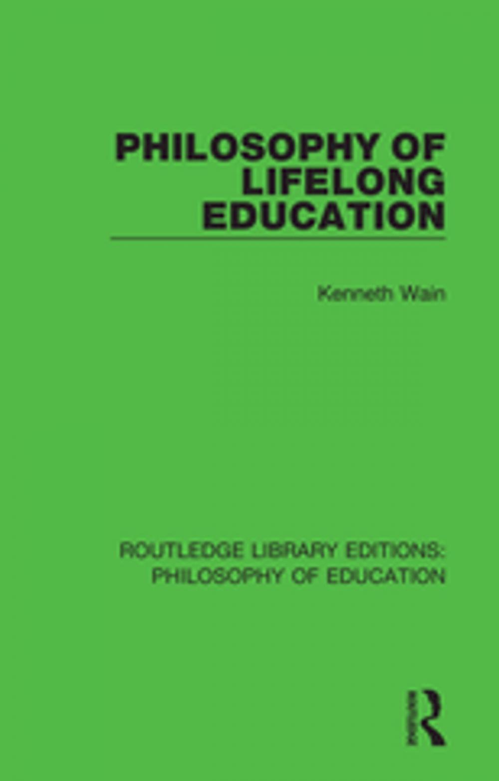 Big bigCover of Philosophy of Lifelong Education