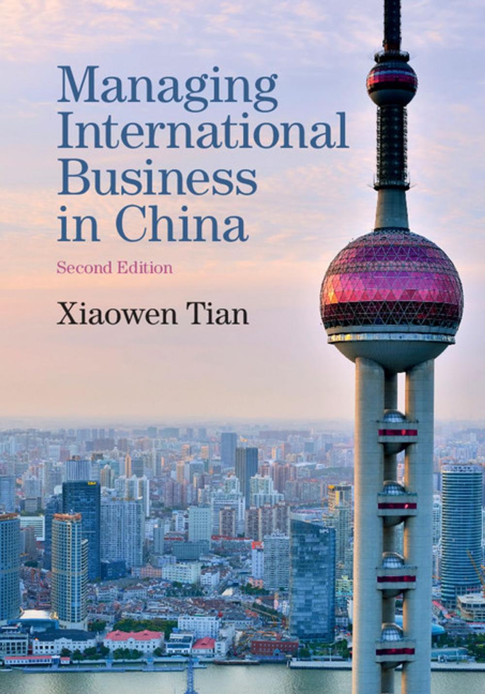 Big bigCover of Managing International Business in China