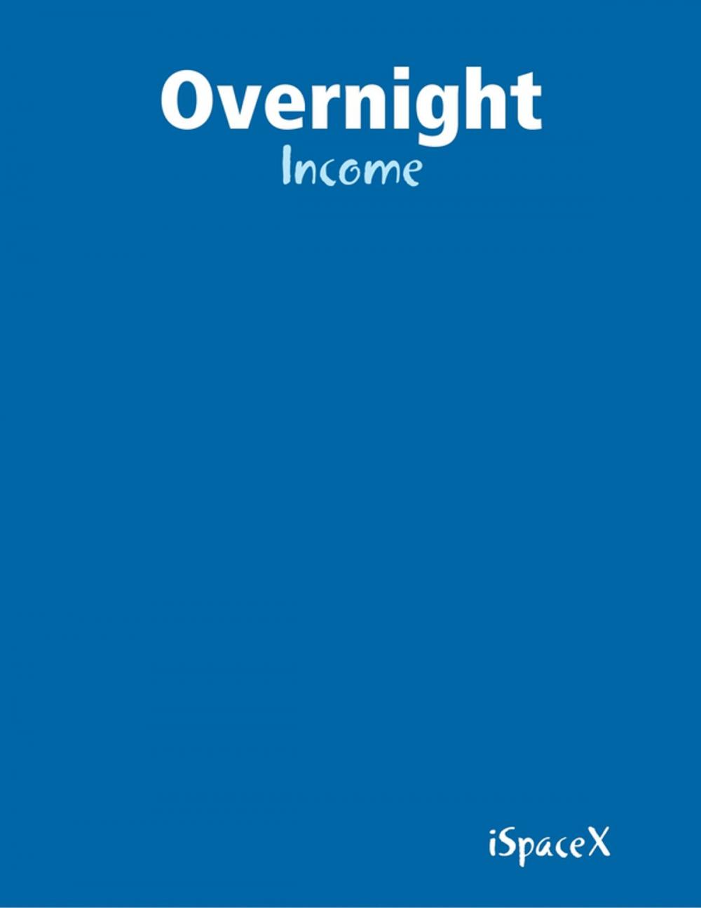 Big bigCover of Overnight - Income