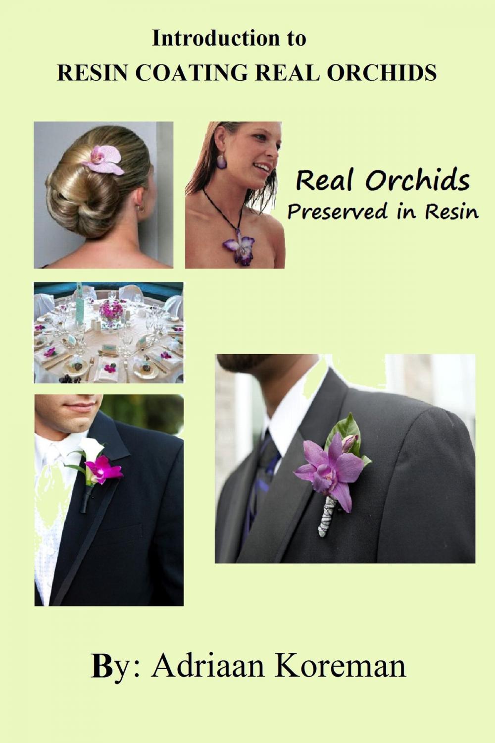 Big bigCover of Introduction to Resin Coating Real Orchids.