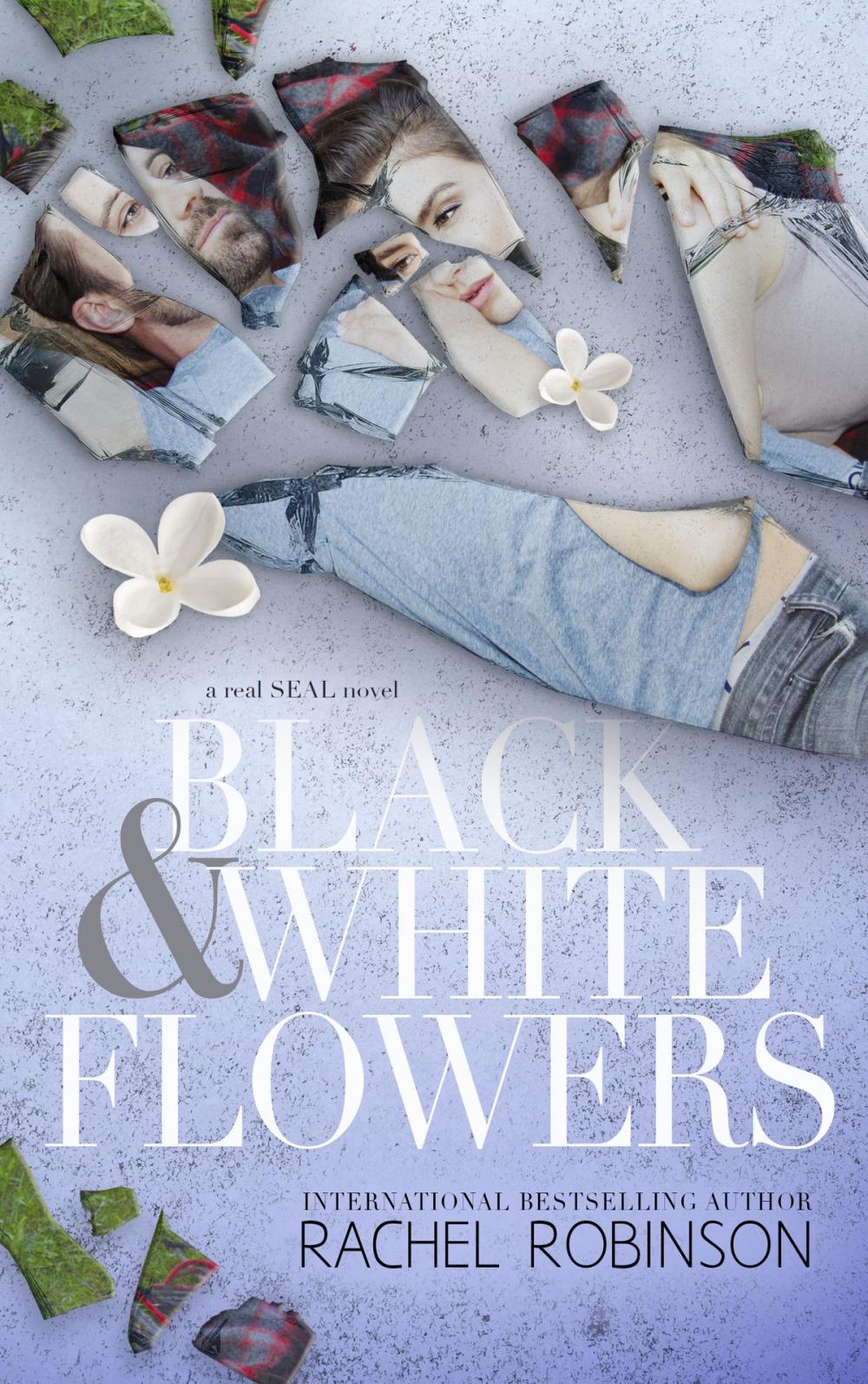 Big bigCover of Black and White Flowers