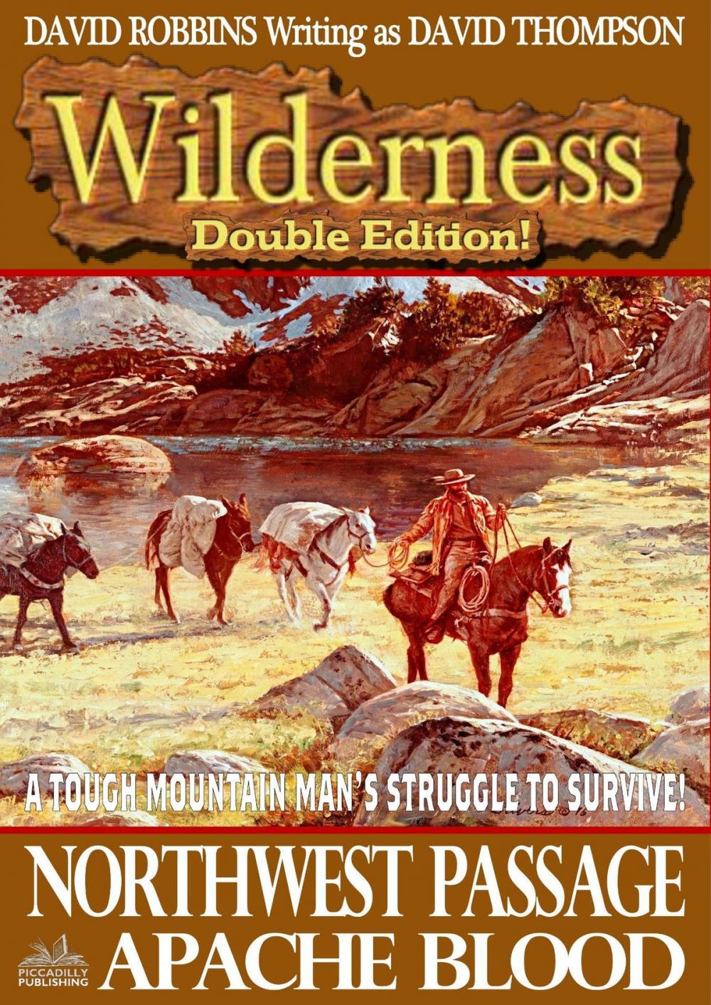 Big bigCover of Wilderness Double Edition #6: Northwest Passage / Apache Blood