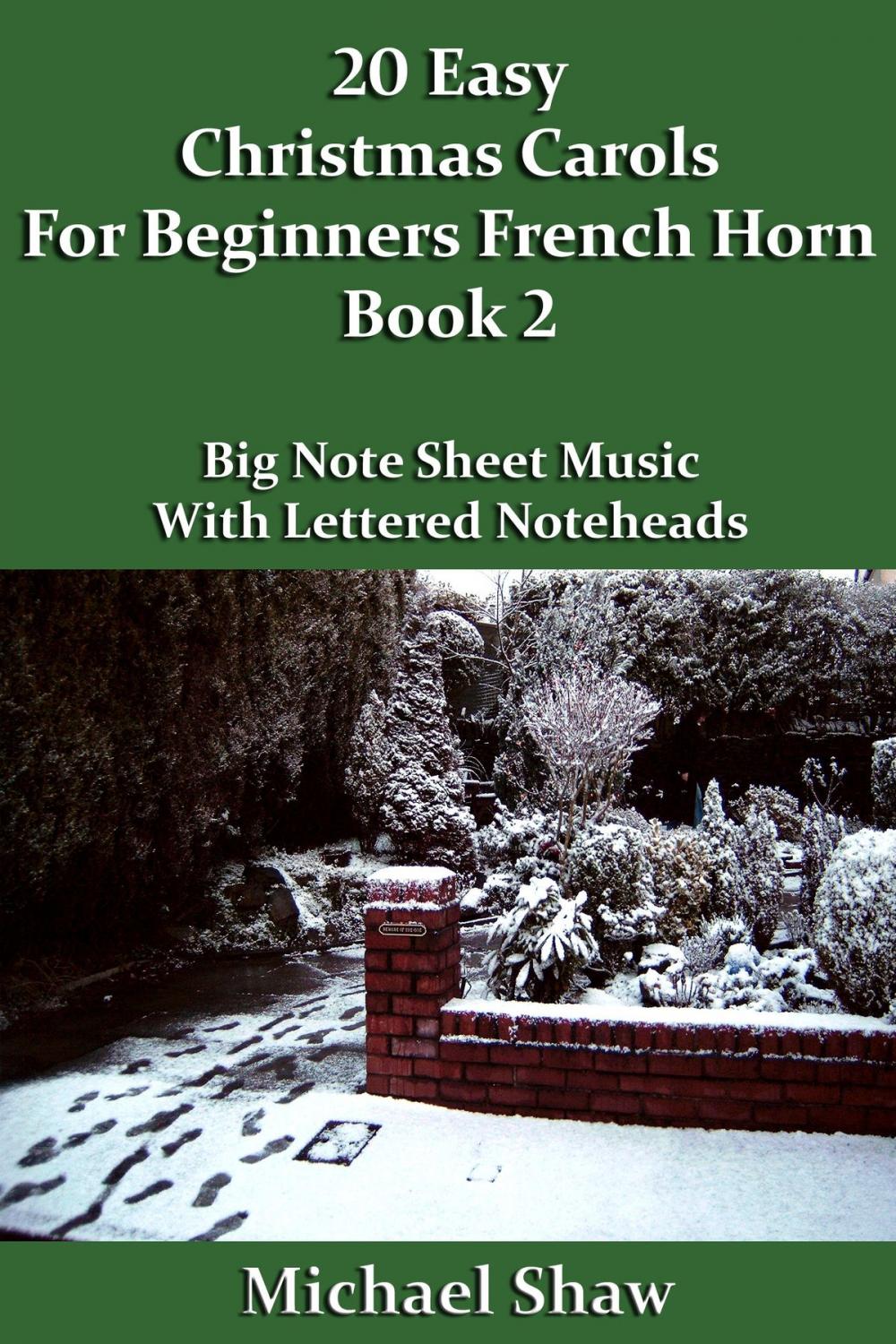 Big bigCover of 20 Easy Christmas Carols For Beginners French Horn: Book 2