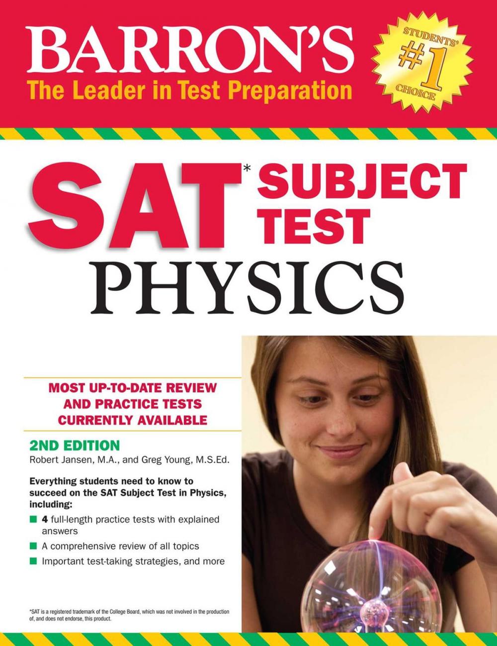 Big bigCover of Barron's SAT Subject Test Physics
