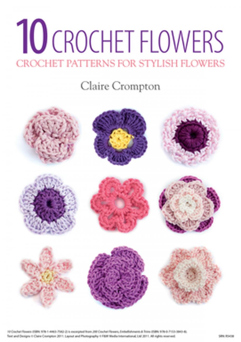 Big bigCover of 10 Crochet Flowers