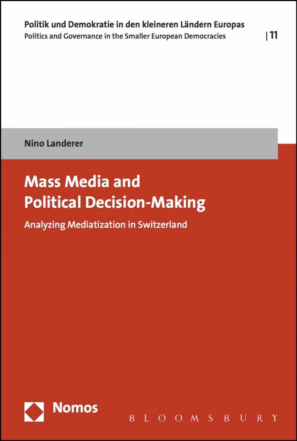 Big bigCover of Mass Media and Political Decision-Making