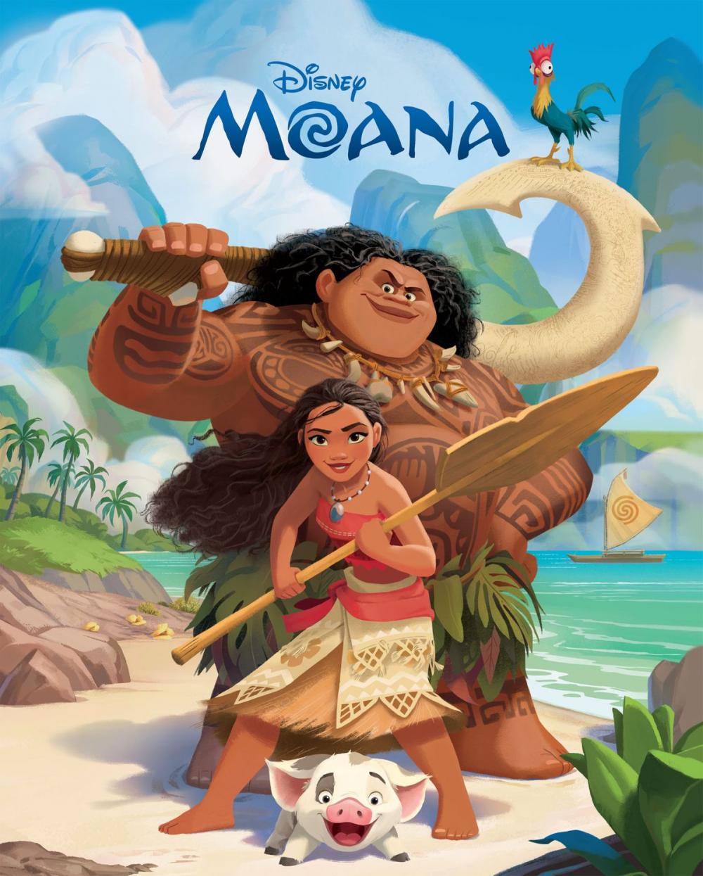 Big bigCover of Moana Movie Storybook