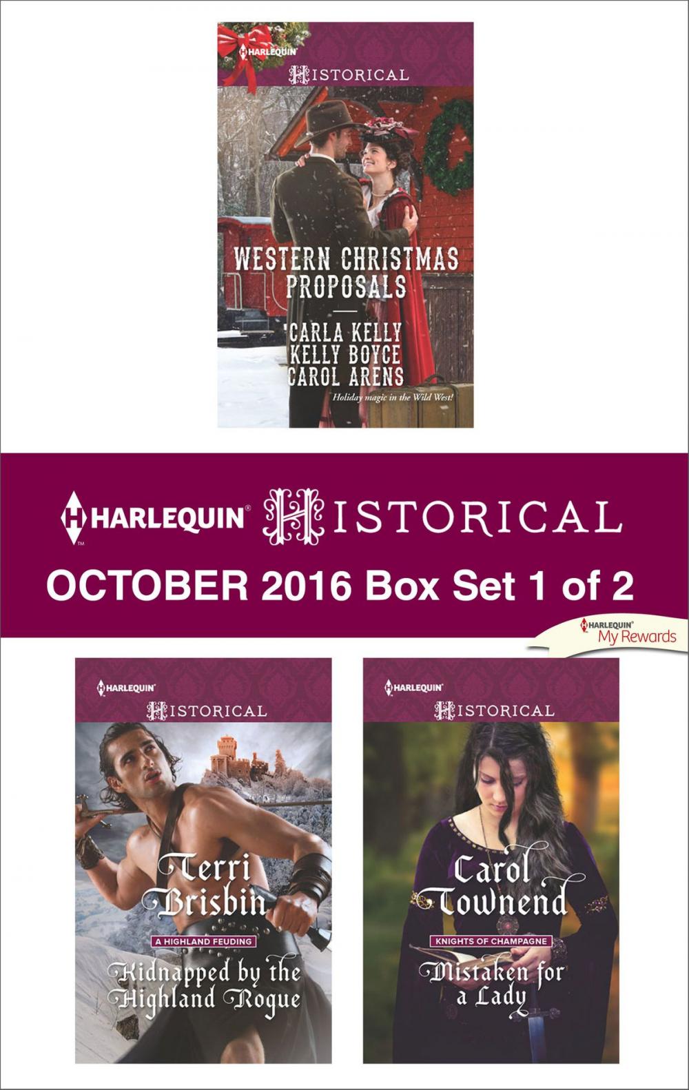 Big bigCover of Harlequin Historical October 2016 - Box Set 1 of 2