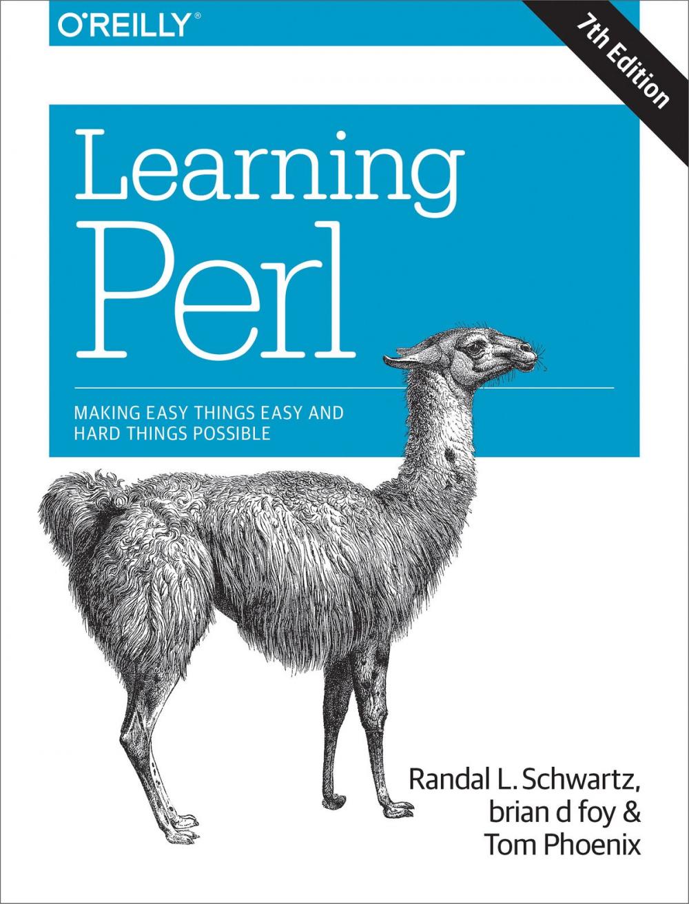 Big bigCover of Learning Perl