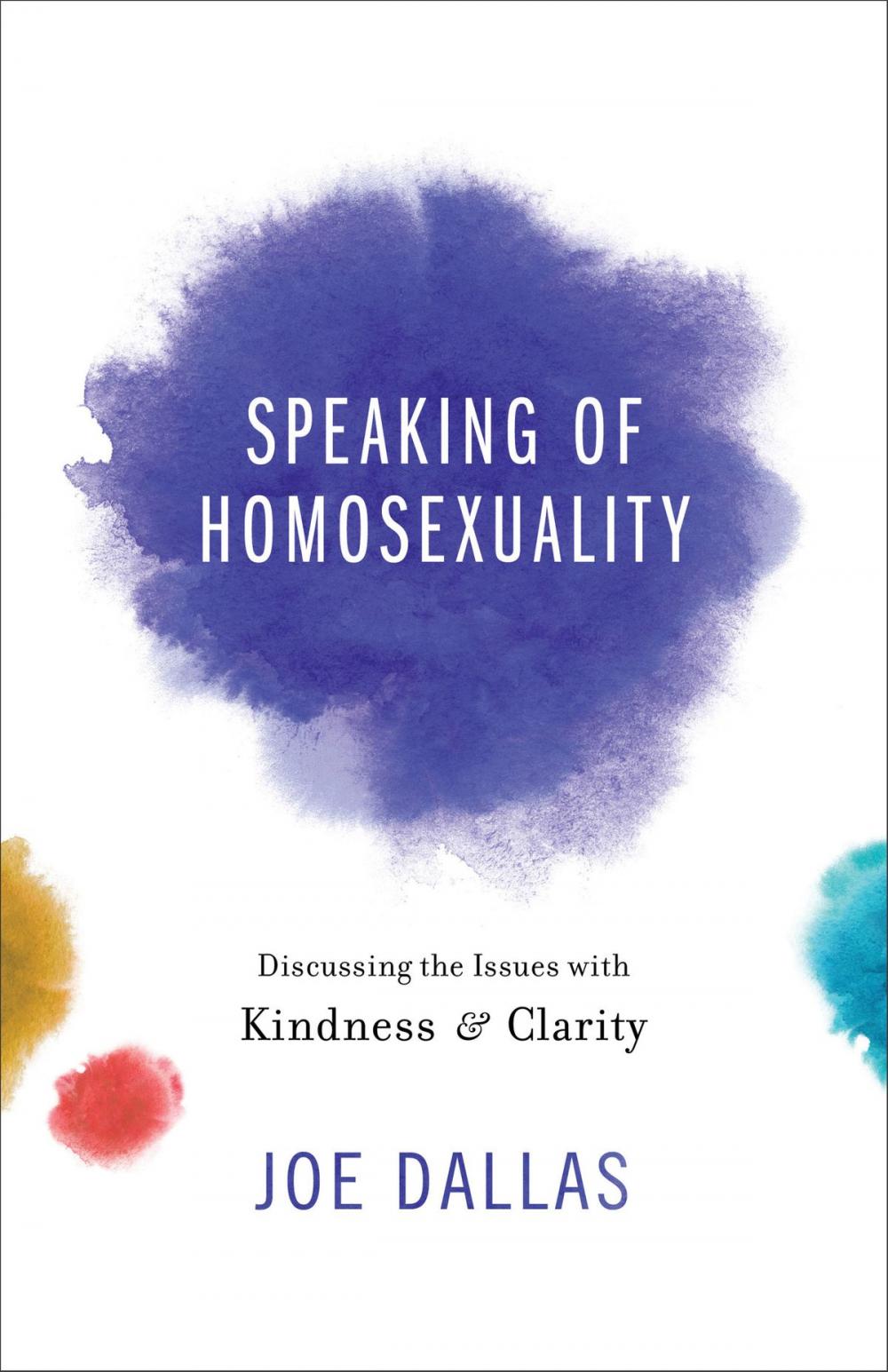 Big bigCover of Speaking of Homosexuality