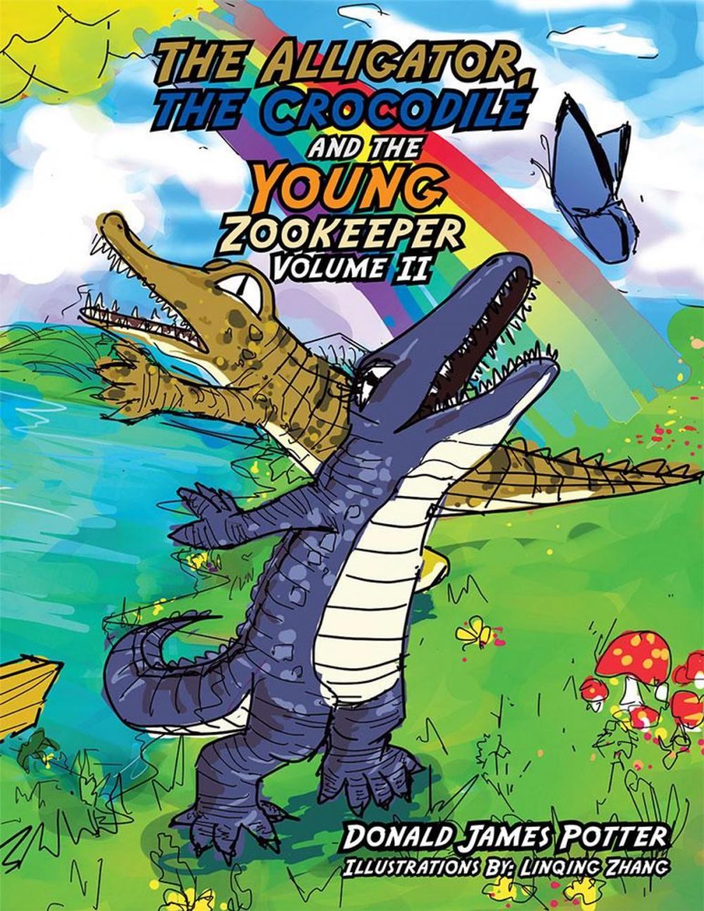 Big bigCover of The Alligator, the Crocodile and the Young Zookeeper