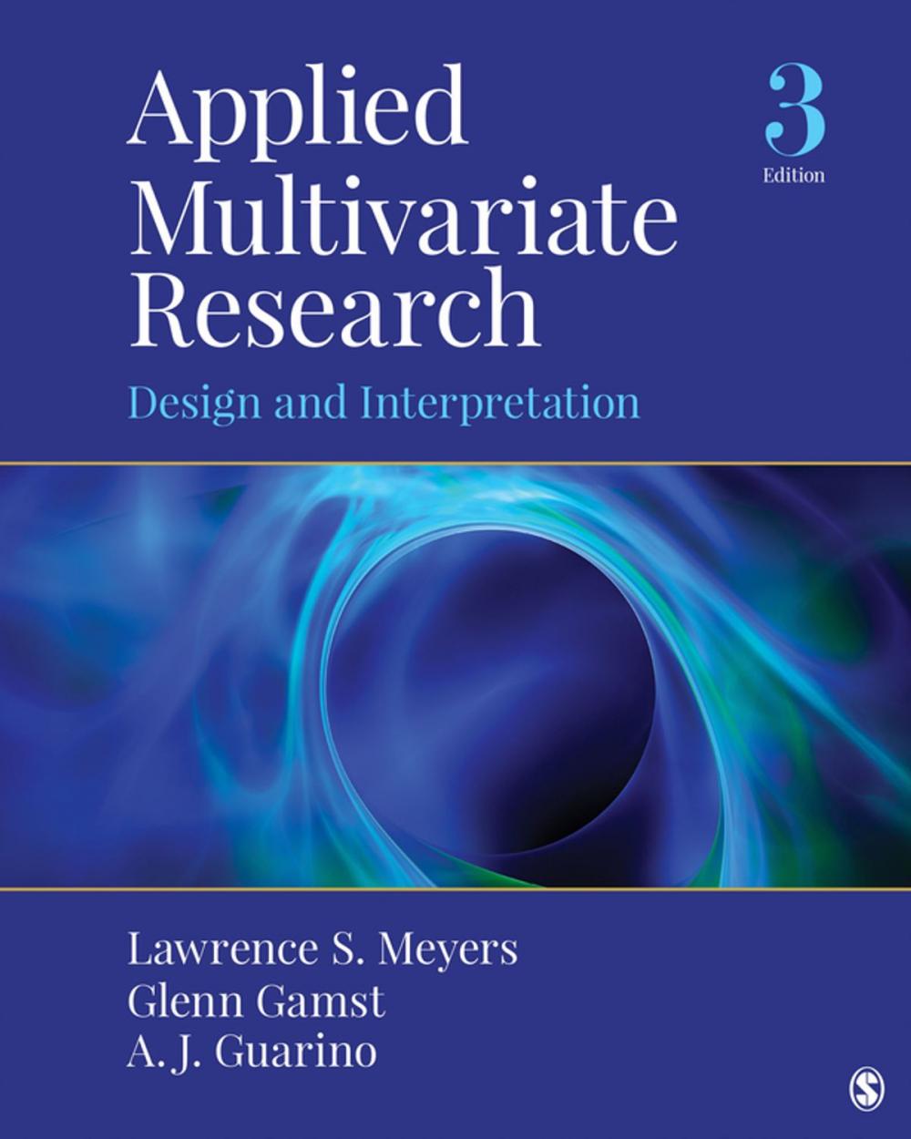 Big bigCover of Applied Multivariate Research