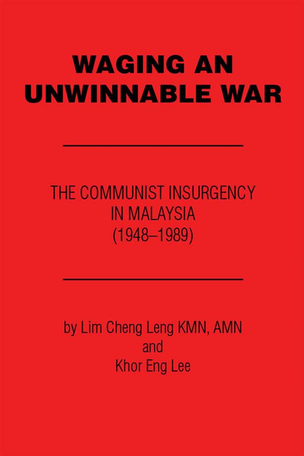 Big bigCover of Waging an Unwinnable War