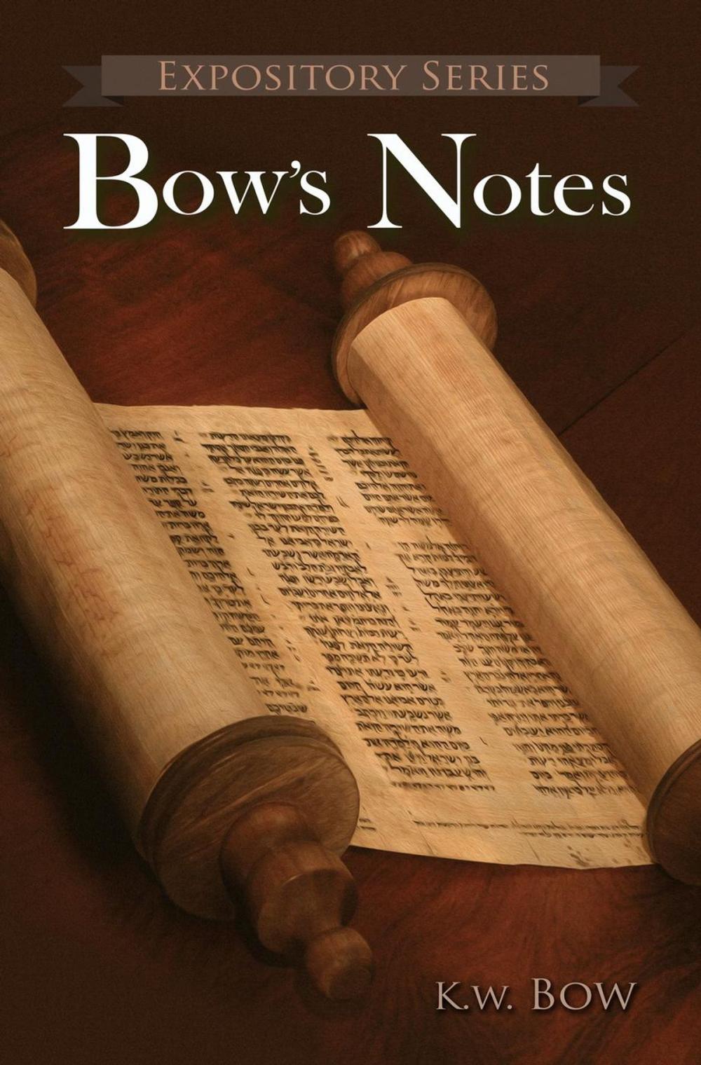 Big bigCover of Bow's Notes