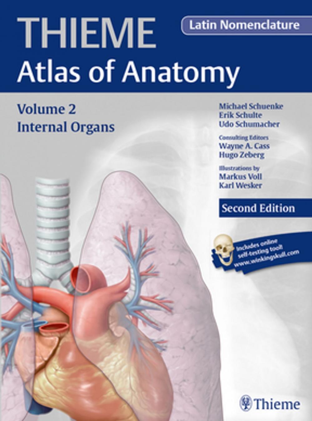 Big bigCover of Internal Organs (THIEME Atlas of Anatomy), Latin nomenclature