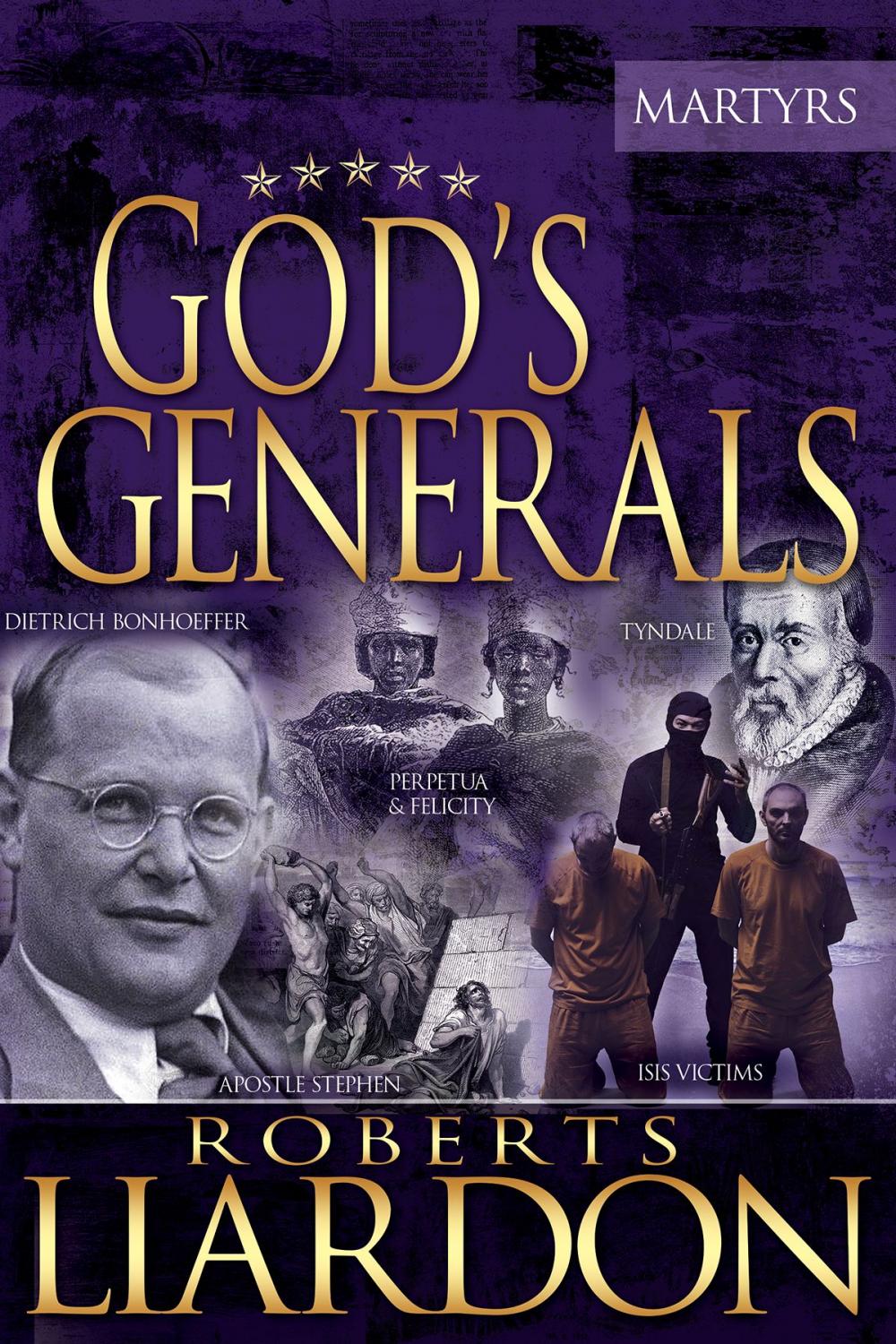 Big bigCover of God's Generals The Martyrs