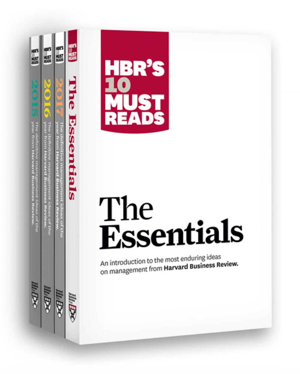 Big bigCover of HBR's 10 Must Reads Big Business Ideas Collection (2015-2017 plus The Essentials) (4 Books) (HBR's 10 Must Reads)