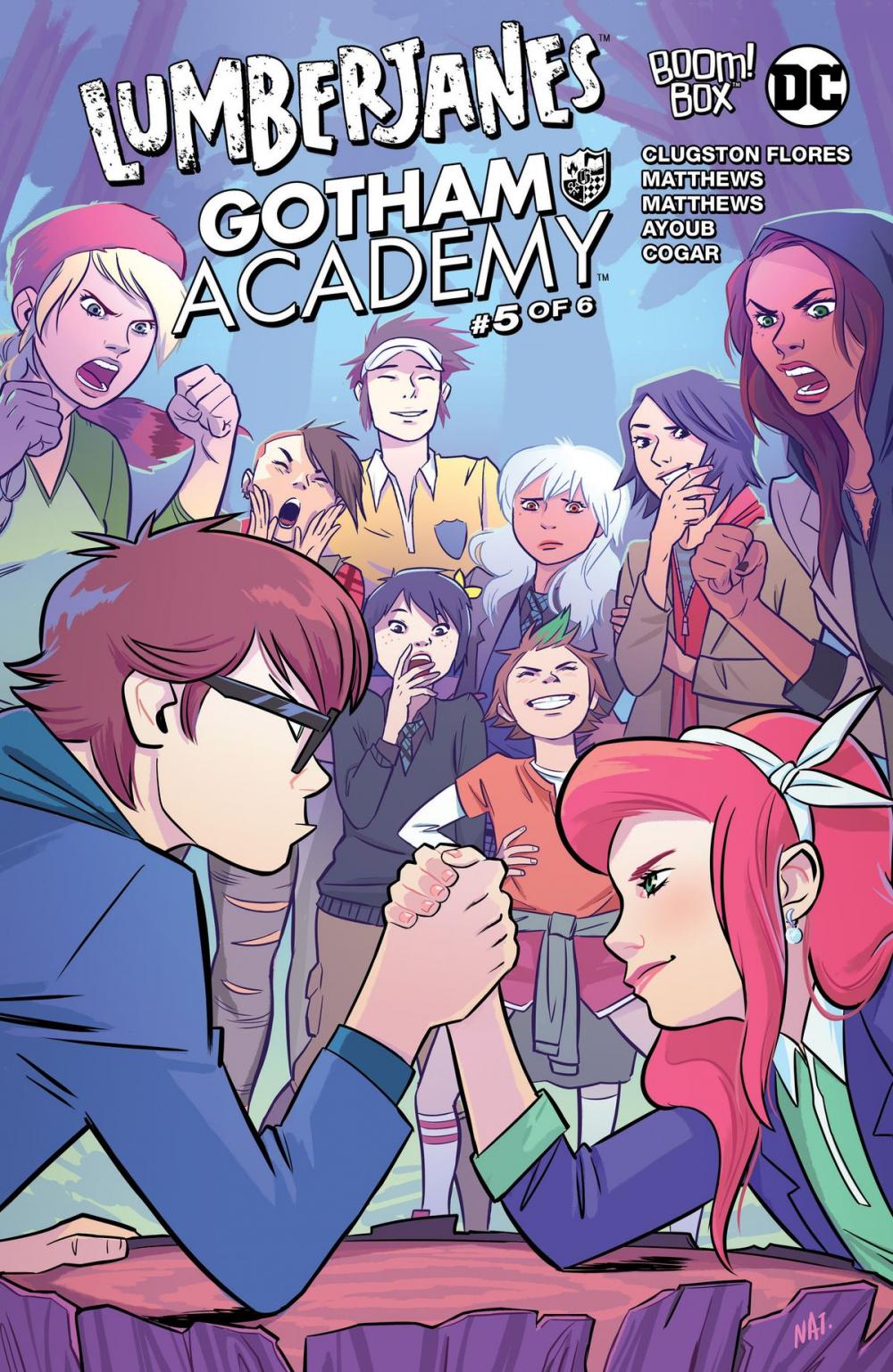 Big bigCover of Lumberjanes/Gotham Academy #5