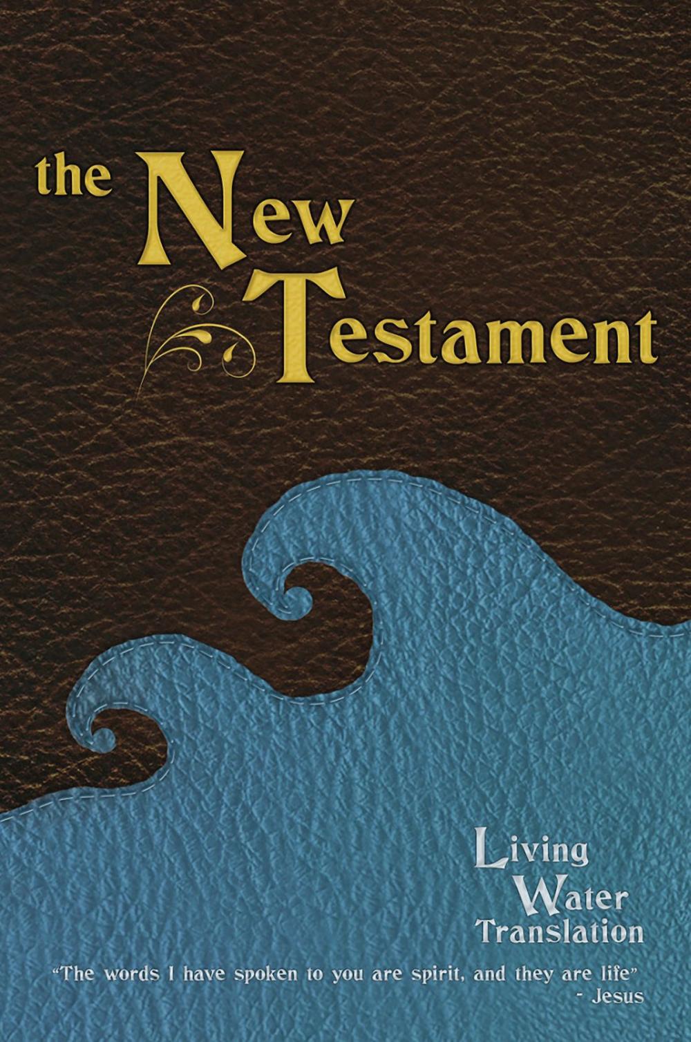 Big bigCover of The Living Water New Testament