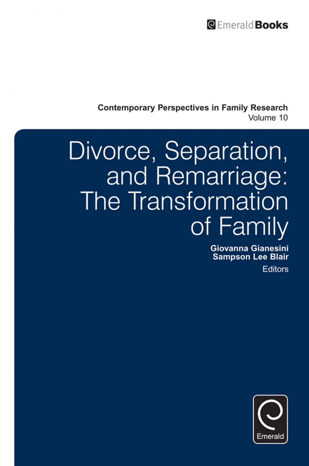 Big bigCover of Divorce, Separation, and Remarriage