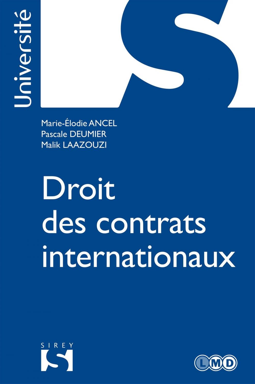 Big bigCover of Droit des contrats internationaux