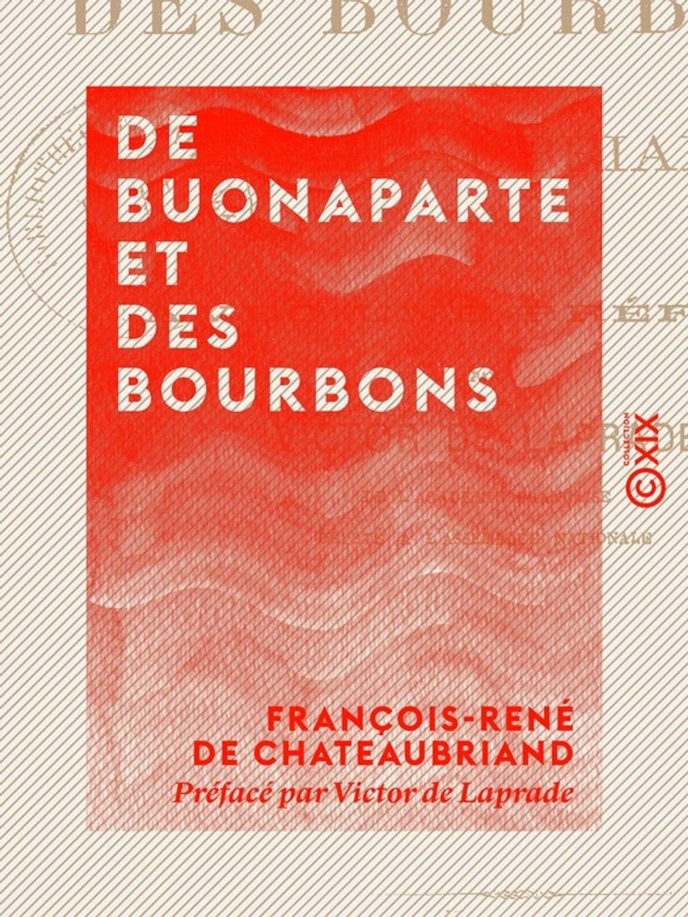 Big bigCover of De Buonaparte et des Bourbons