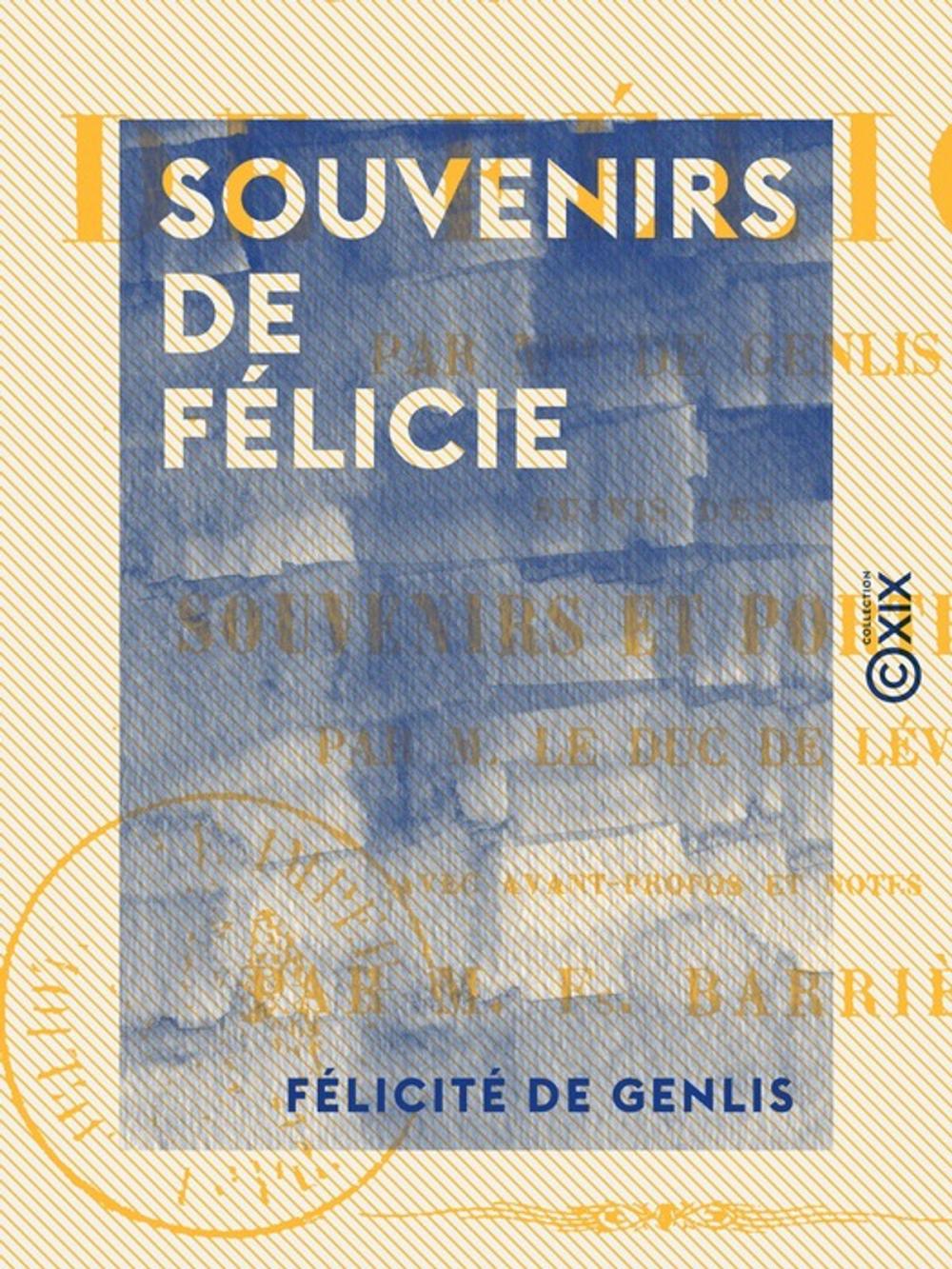 Big bigCover of Souvenirs de Félicie